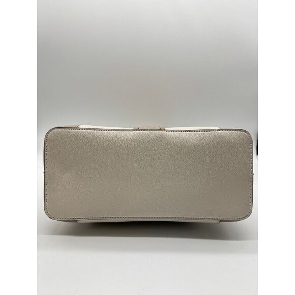 Guess Trixy faux-leather medium tote shopper bag - Taupe /Beige (Used) - Picture 10 of 12